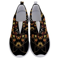 Fractal Stained Glass Ornate No Lace Lightweight Shoes by Pakrebo