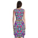 Kaleidoscope Pattern Sacred Geometry Sleeveless Chiffon Dress   View2