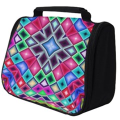 Kaleidoscope Pattern Sacred Geometry Full Print Travel Pouch (big)