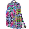 Kaleidoscope Pattern Sacred Geometry Double Compartment Backpack View1