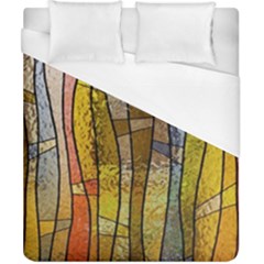 Stained Glass Window Colorful Duvet Cover (california King Size) by Pakrebo