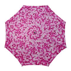 Standard Pink Camouflage Army Military Girl Funny Pattern Golf Umbrellas by snek