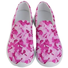 Standard Pink Camouflage Army Military Girl Funny Pattern Men s Lightweight Slip Ons by snek