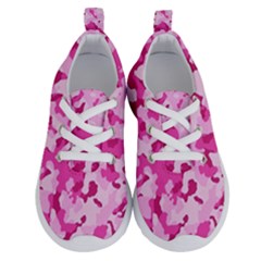 Standard Pink Camouflage Army Military Girl Funny Pattern Running Shoes by snek