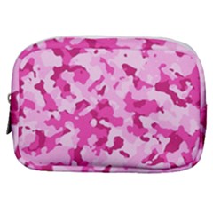 Standard Pink Camouflage Army Military Girl Funny Pattern Make Up Pouch (small) by snek