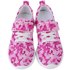 Standard Pink Camouflage Army Military Girl Funny Pattern Women s Velcro Strap Shoes