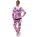 Standard Violet Pink Camouflage Army Military Girl Women s Tracksuit View2