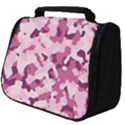 Standard Violet Pink Camouflage Army Military Girl Full Print Travel Pouch (Big) View1