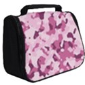 Standard Violet Pink Camouflage Army Military Girl Full Print Travel Pouch (Big) View2