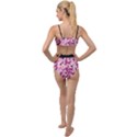 Standard Violet Pink Camouflage Army Military Girl Tied Up Two Piece Swimsuit View2