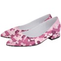 Standard Violet Pink Camouflage Army Military Girl Women s Low Heels View2