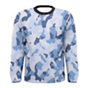 Standard light blue Camouflage Army Military Men s Long Sleeve Tee View1