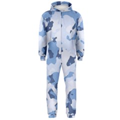 Standard Light Blue Camouflage Army Military Hooded Jumpsuit (men)  by snek