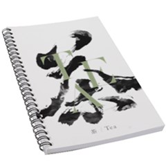 Tea Calligraphy 5 5  X 8 5  Notebook