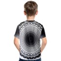 Mandala Calming Coloring Page Kids  Cotton Tee View2