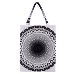 Mandala Calming Coloring Page Classic Tote Bag by Pakrebo