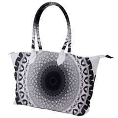 Mandala Calming Coloring Page Canvas Shoulder Bag