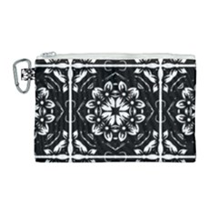 Kaleidoscope Mandala Art Canvas Cosmetic Bag (large) by Pakrebo