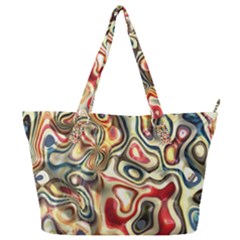 Abstract Background Pattern Art Full Print Shoulder Bag