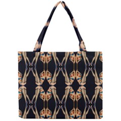 Kaleidoscope Symmetry Pattern Girls Mini Tote Bag by Pakrebo