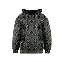 Kaleidoscope Pattern Seamless Kids  Pullover Hoodie by Pakrebo