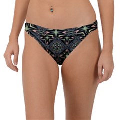 Kaleidoscope Pattern Seamless Band Bikini Bottom