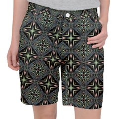 Kaleidoscope Pattern Seamless Pocket Shorts