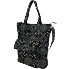 Kaleidoscope Pattern Seamless Shoulder Tote Bag