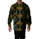 Kaleidoscope Pattern Seamless Hooded Windbreaker (Kids) View1