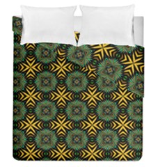 Kaleidoscope Pattern Seamless Duvet Cover Double Side (queen Size) by Pakrebo