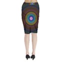 Artskop Kaleidoscope Pattern Midi Wrap Pencil Skirt View2