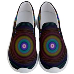 Artskop Kaleidoscope Pattern Men s Lightweight Slip Ons by Pakrebo