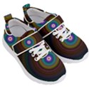 Artskop Kaleidoscope Pattern Kids  Velcro Strap Shoes View3