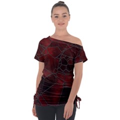 Mosaic Glass Glass Mosaic Colorful Tie-up Tee