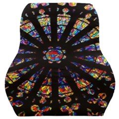 Church Stained Glass Windows Colors Car Seat Back Cushion  by Pakrebo