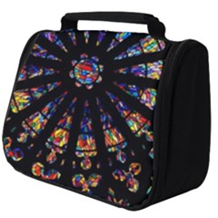 Church Stained Glass Windows Colors Full Print Travel Pouch (big)