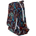 Stained Glass Mosaic Abstract Travelers  Backpack View1