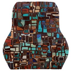 Stained Glass Mosaic Abstract Car Seat Back Cushion  by Pakrebo