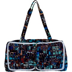 Stained Glass Mosaic Abstract Multi Function Bag by Pakrebo