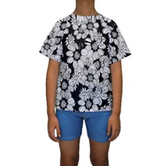 Mandala Calming Coloring Page Kids  Short Sleeve Swimwear by Pakrebo