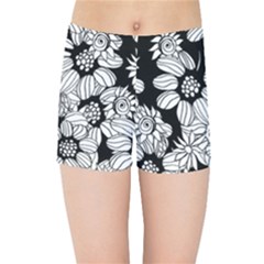 Mandala Calming Coloring Page Kids  Sports Shorts by Pakrebo