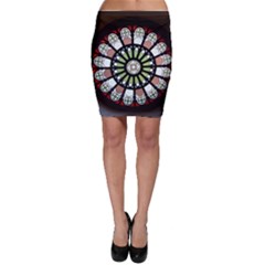 Color Light Glass Bodycon Skirt by Pakrebo