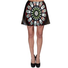 Color Light Glass Skater Skirt by Pakrebo