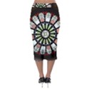 Color Light Glass Midi Pencil Skirt View2