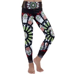 Color Light Glass Kids  Lightweight Velour Classic Yoga Leggings