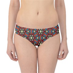 Pattern Stained Glass Church Hipster Bikini Bottoms by Pakrebo