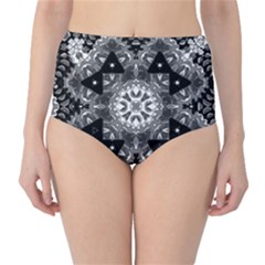 Mandala Calming Coloring Page Classic High-waist Bikini Bottoms by Pakrebo