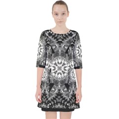 Mandala Calming Coloring Page Pocket Dress by Pakrebo