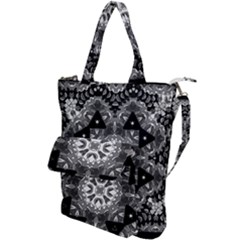 Mandala Calming Coloring Page Shoulder Tote Bag