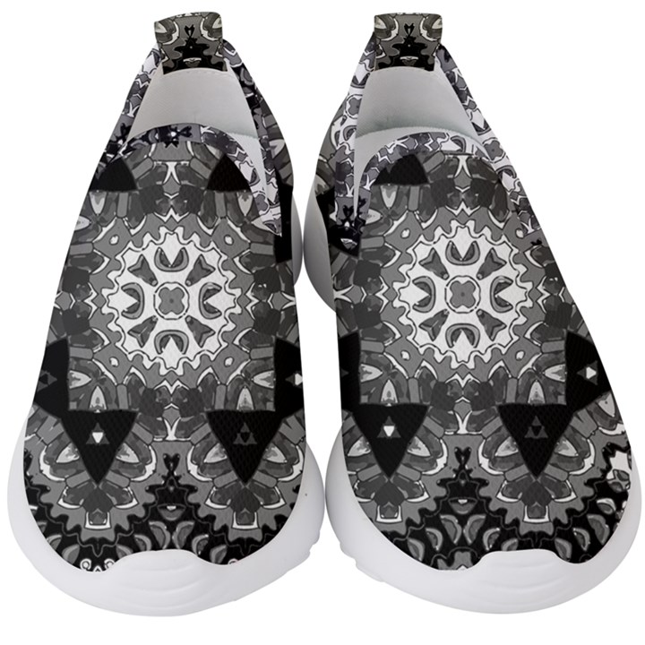 Mandala Calming Coloring Page Kids  Slip On Sneakers